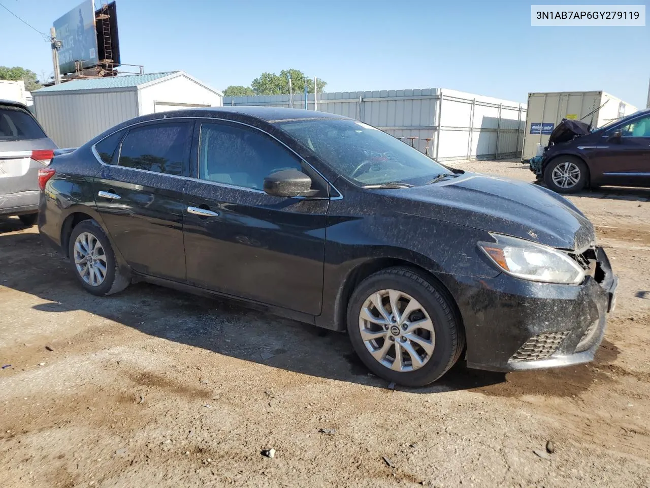 3N1AB7AP6GY279119 2016 Nissan Sentra S