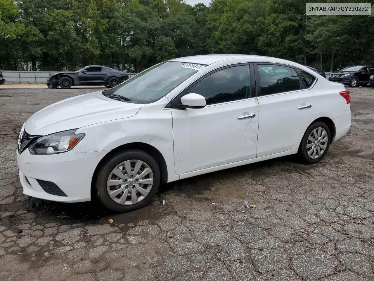 2016 Nissan Sentra S VIN: 3N1AB7AP7GY330272 Lot: 69486914