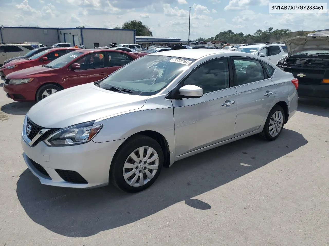 3N1AB7AP7GY288461 2016 Nissan Sentra S