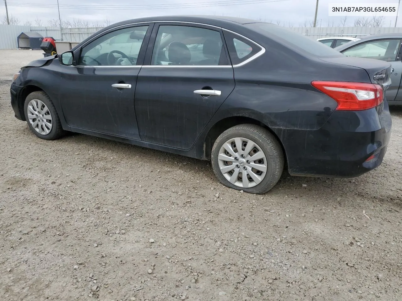 3N1AB7AP3GL654655 2016 Nissan Sentra S