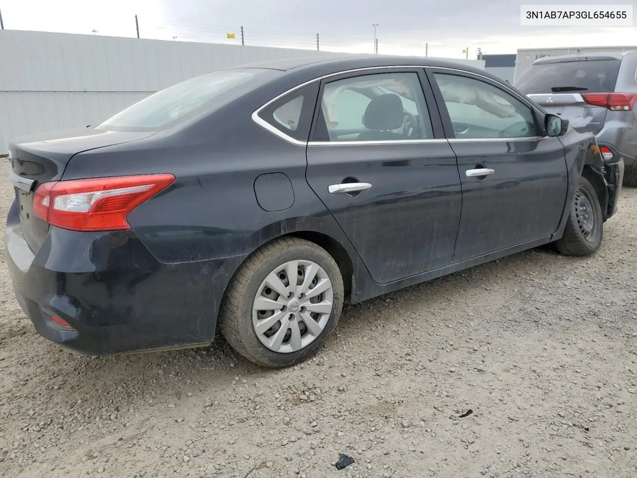 3N1AB7AP3GL654655 2016 Nissan Sentra S