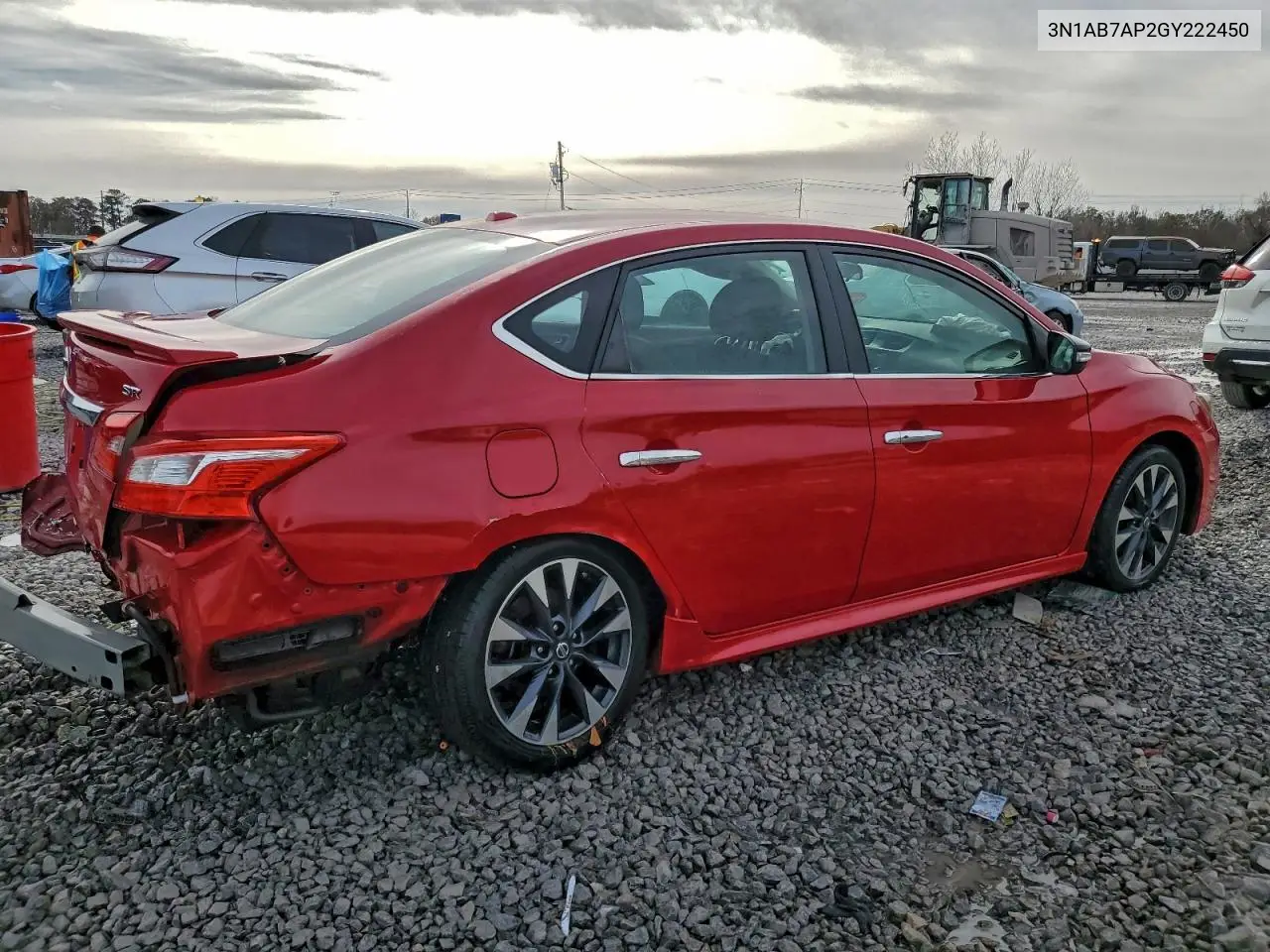 3N1AB7AP2GY222450 2016 Nissan Sentra S