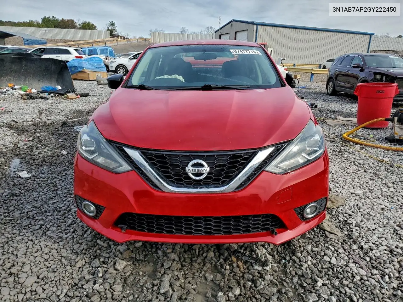 3N1AB7AP2GY222450 2016 Nissan Sentra S