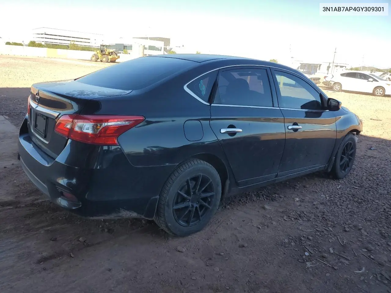 3N1AB7AP4GY309301 2016 Nissan Sentra S