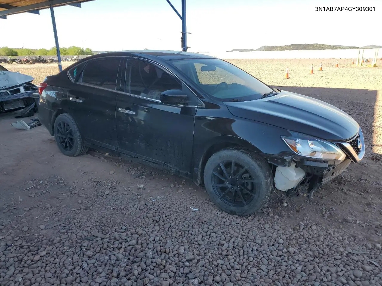 3N1AB7AP4GY309301 2016 Nissan Sentra S