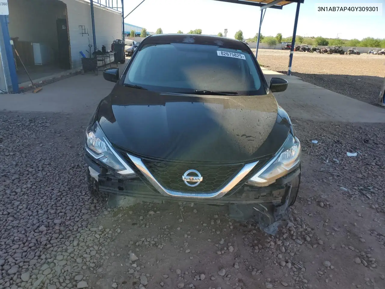 3N1AB7AP4GY309301 2016 Nissan Sentra S