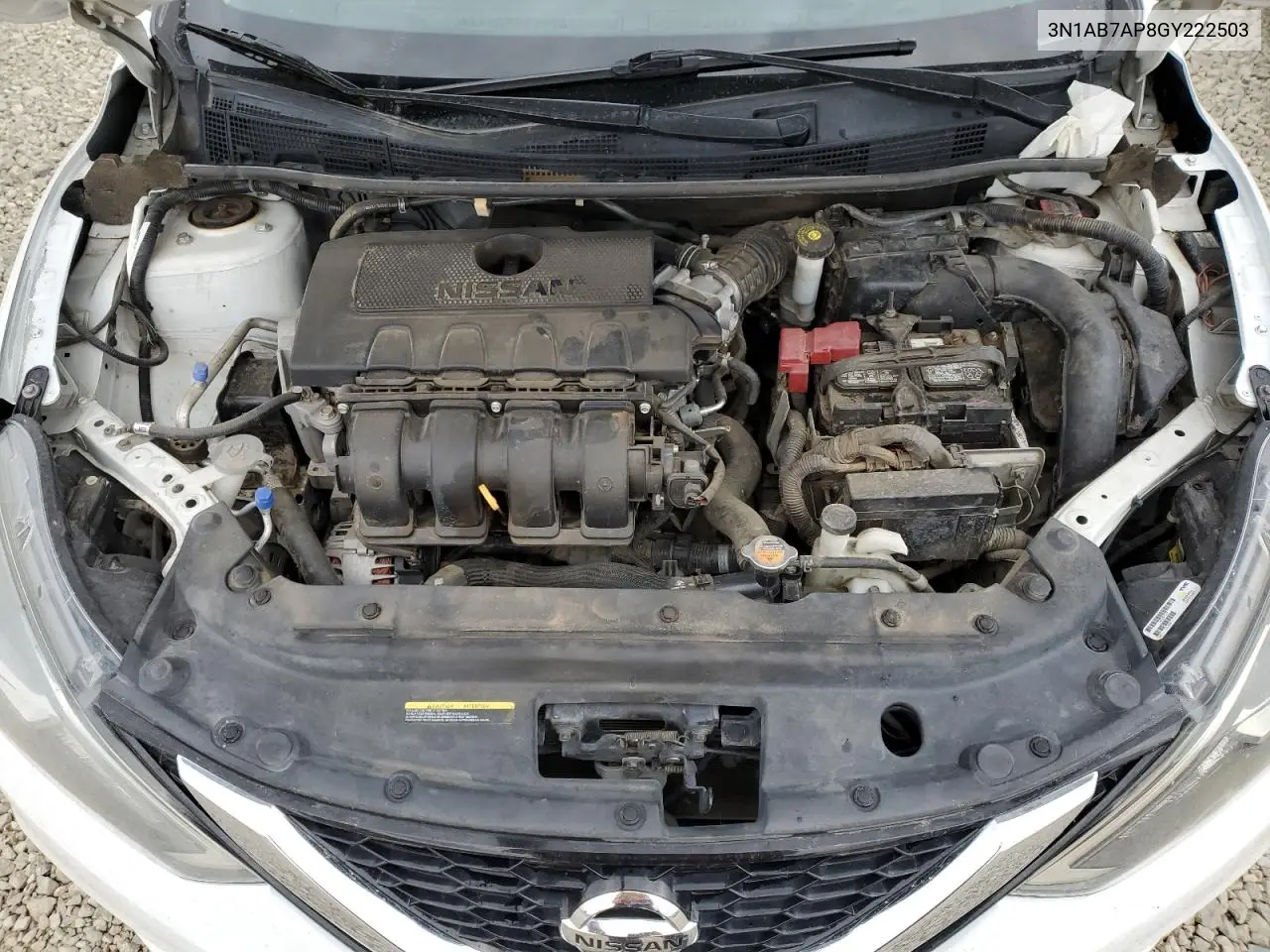 3N1AB7AP8GY222503 2016 Nissan Sentra S