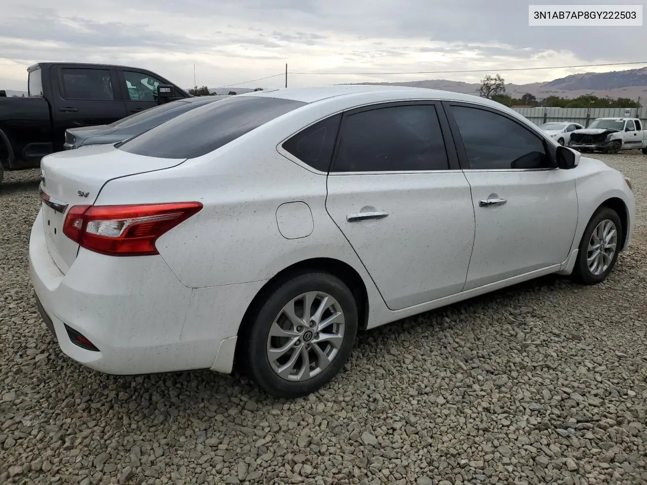 3N1AB7AP8GY222503 2016 Nissan Sentra S