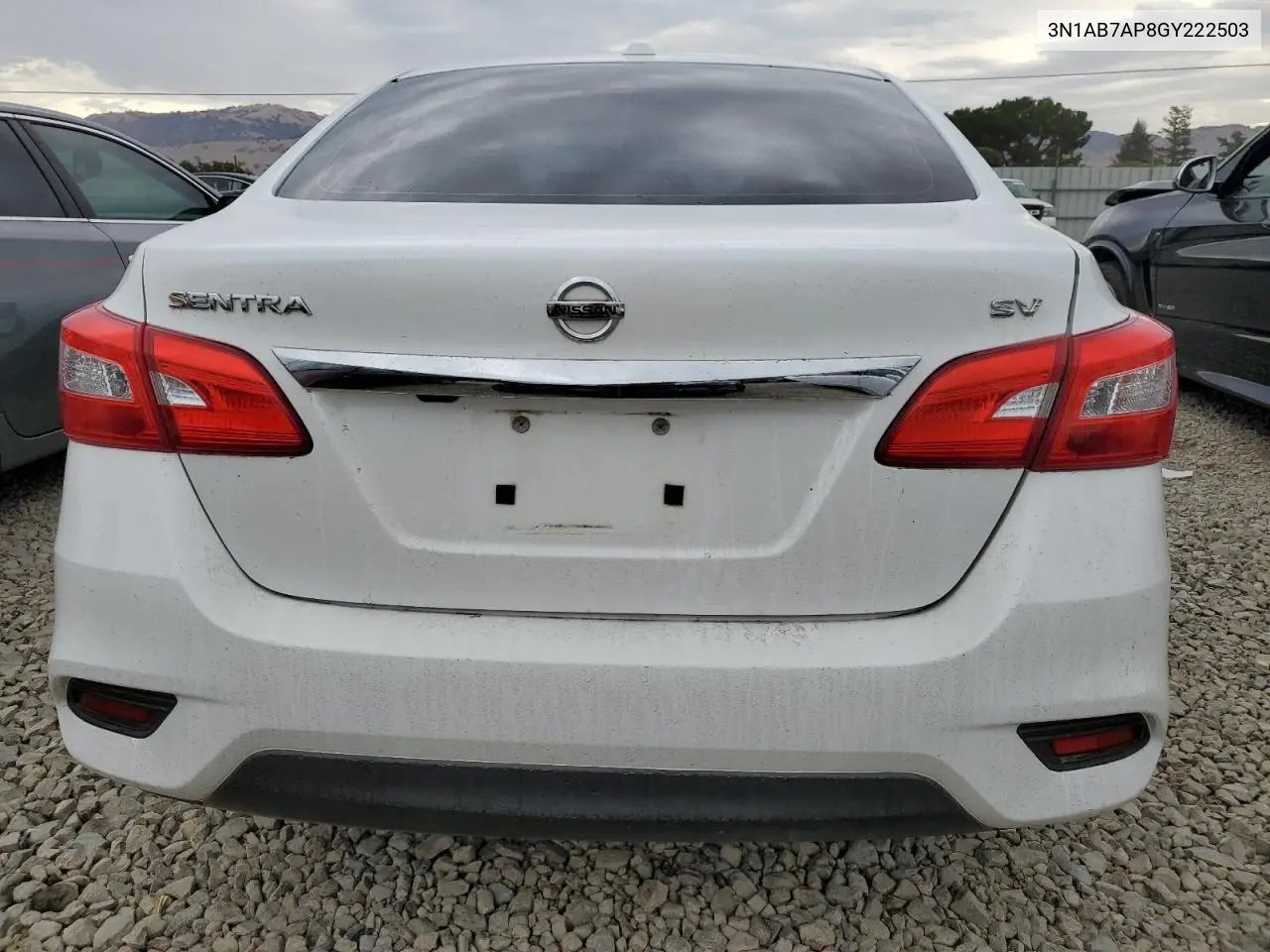 3N1AB7AP8GY222503 2016 Nissan Sentra S