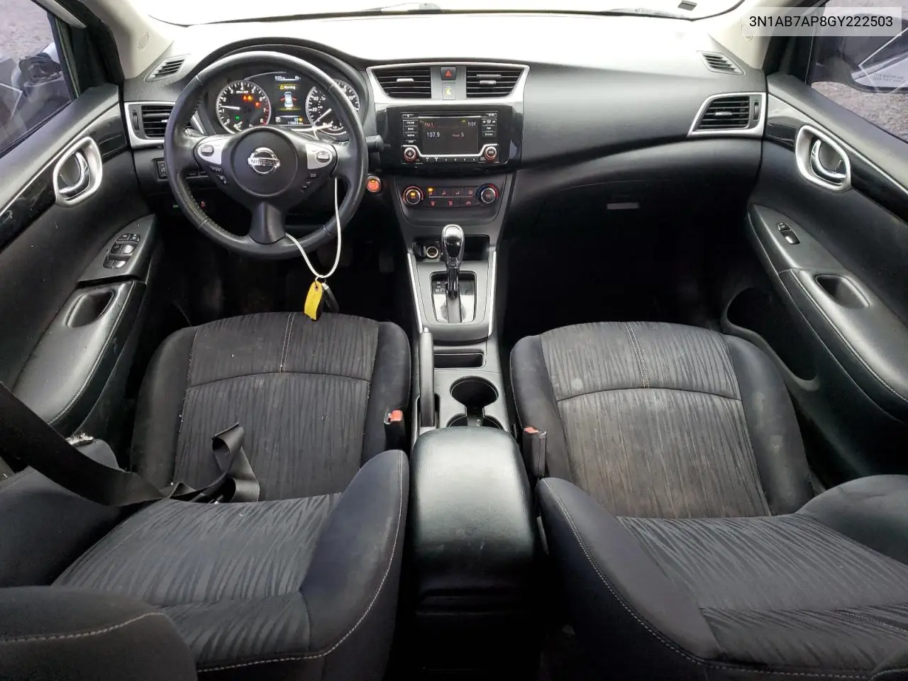 3N1AB7AP8GY222503 2016 Nissan Sentra S
