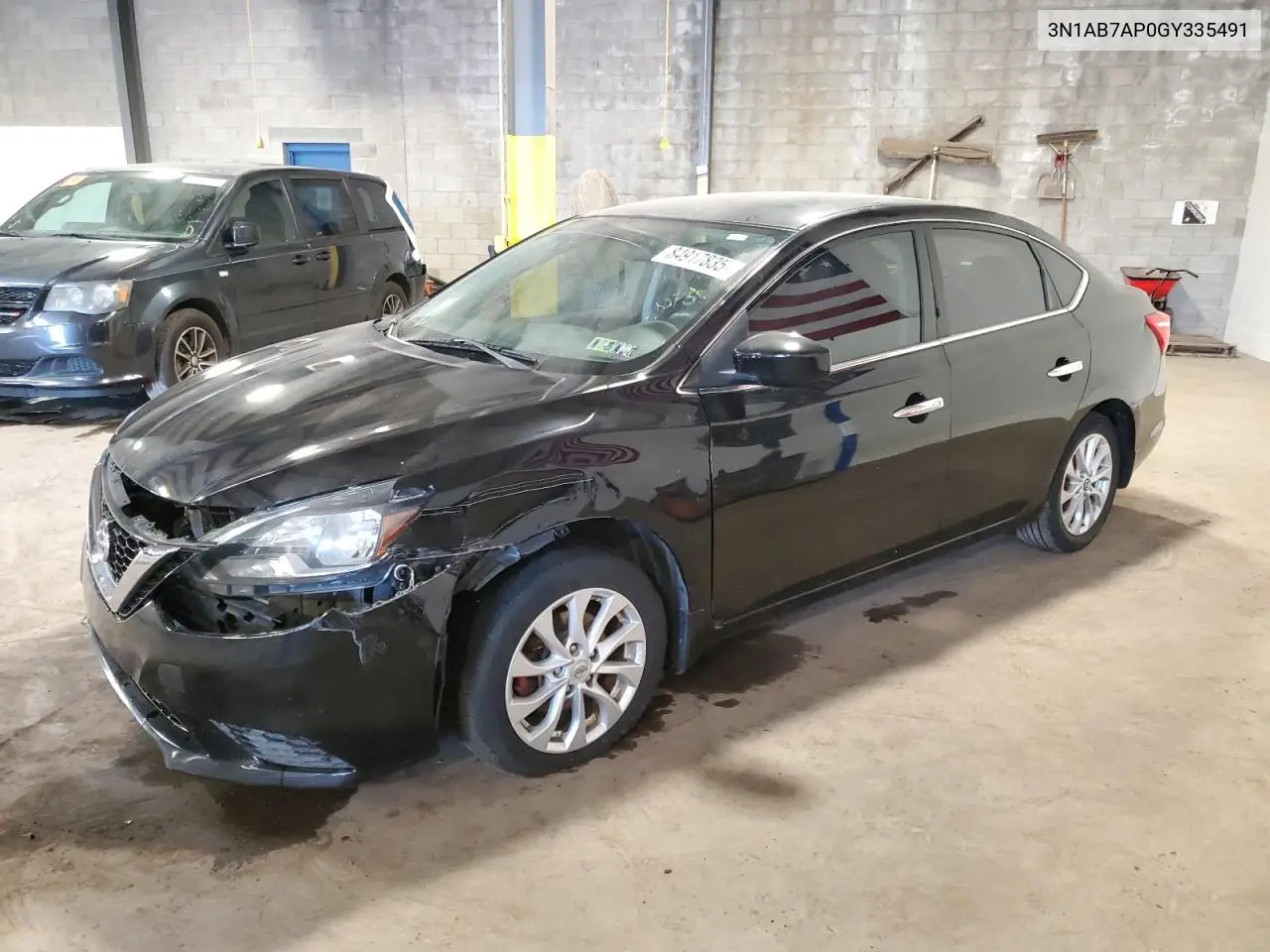 3N1AB7AP0GY335491 2016 Nissan Sentra S