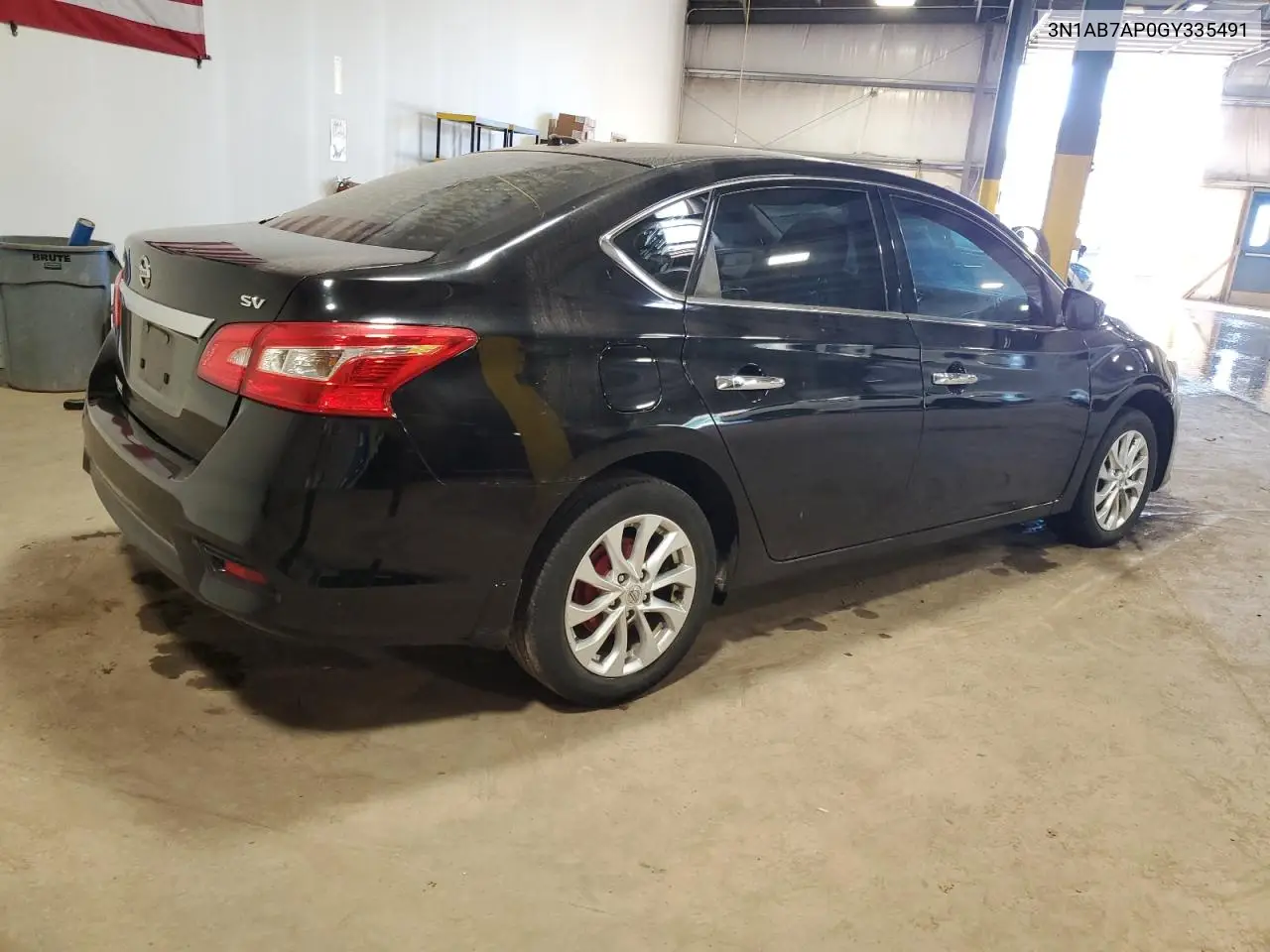 3N1AB7AP0GY335491 2016 Nissan Sentra S