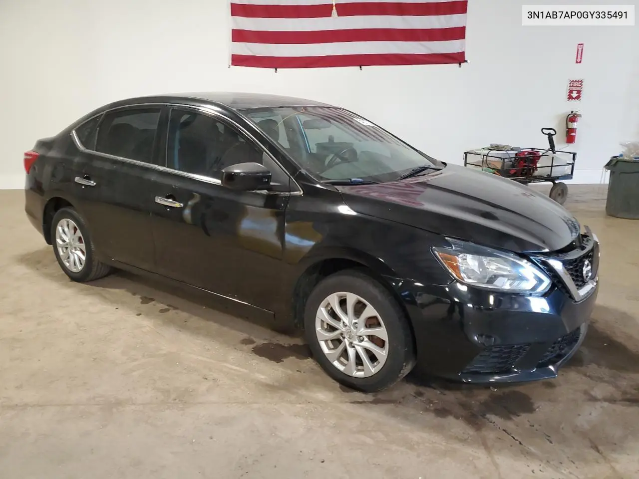 3N1AB7AP0GY335491 2016 Nissan Sentra S