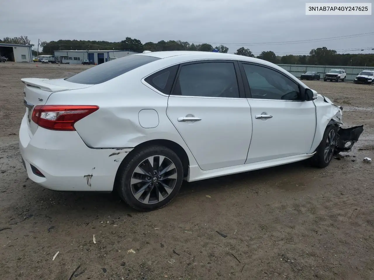 3N1AB7AP4GY247625 2016 Nissan Sentra S