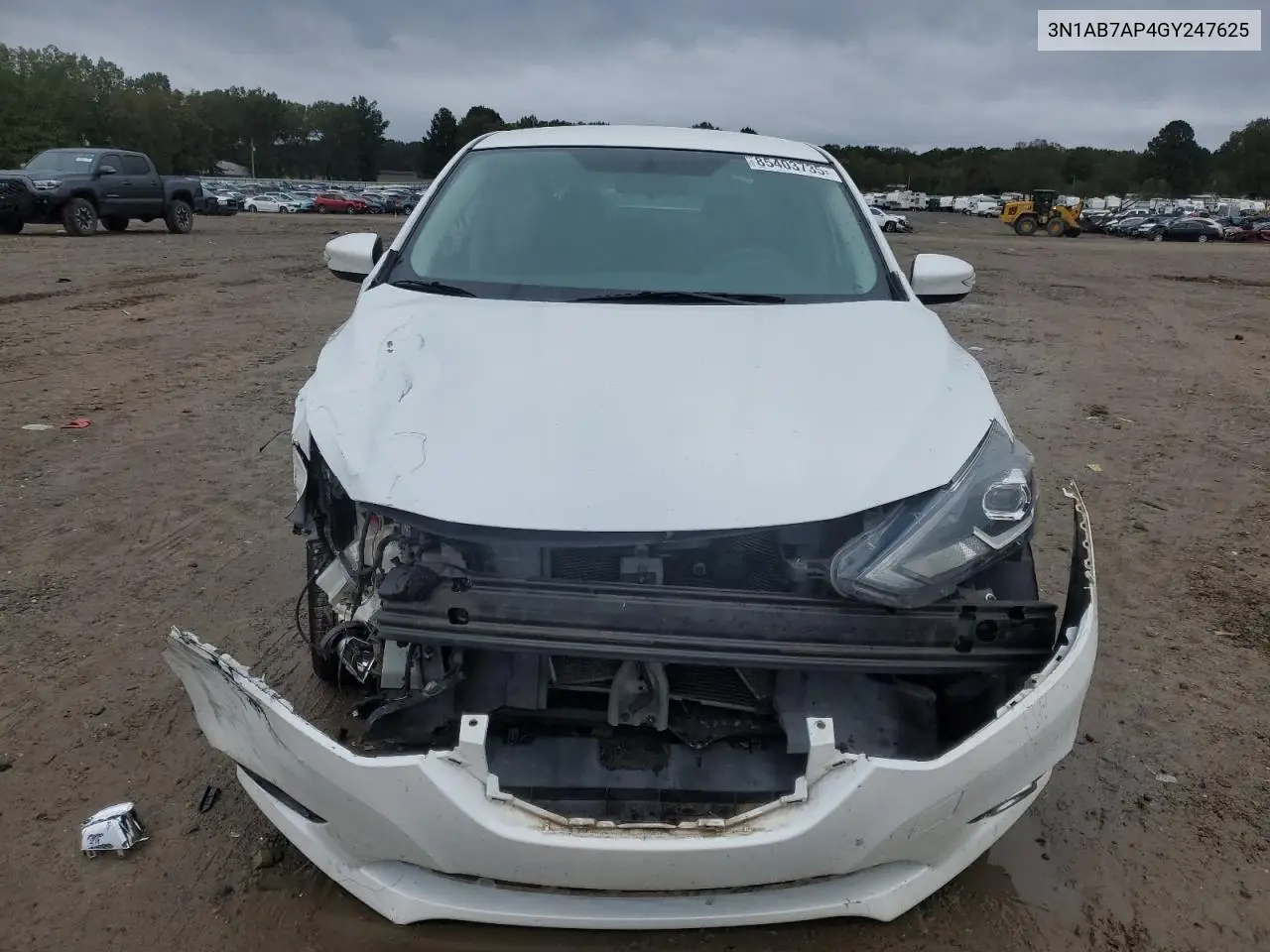 3N1AB7AP4GY247625 2016 Nissan Sentra S