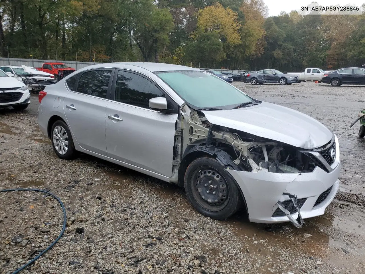 3N1AB7AP5GY288846 2016 Nissan Sentra S