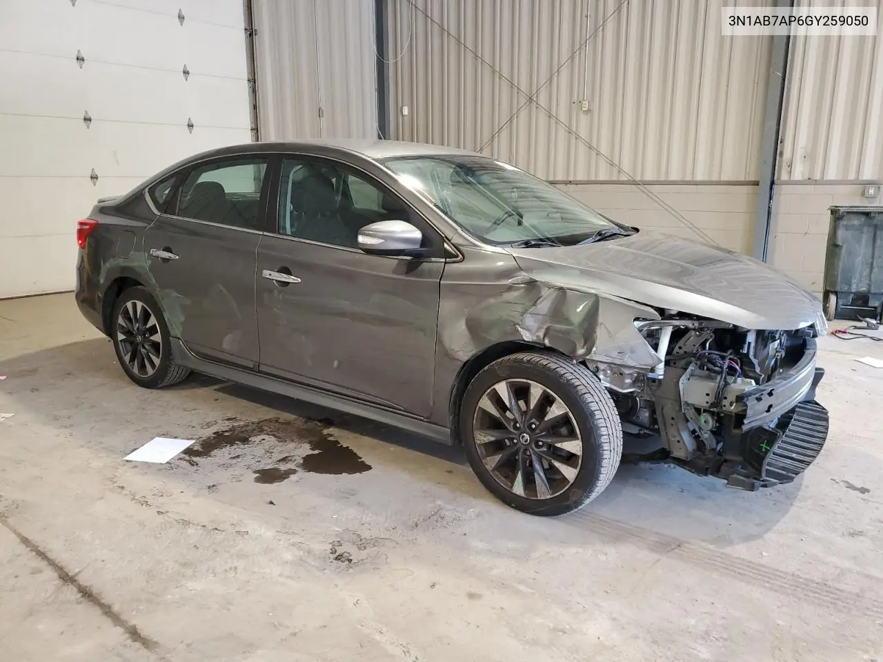 3N1AB7AP6GY259050 2016 Nissan Sentra S