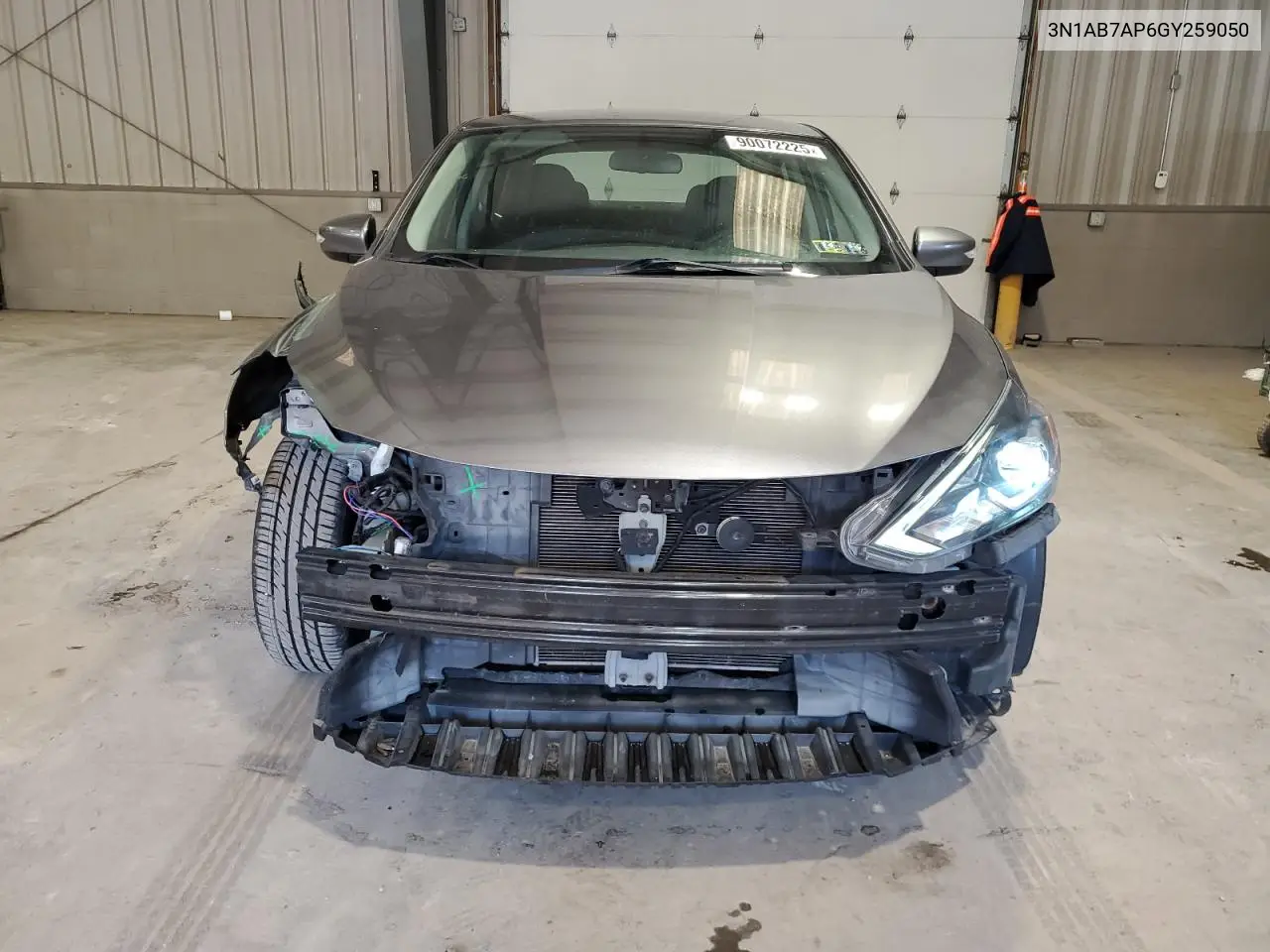 3N1AB7AP6GY259050 2016 Nissan Sentra S
