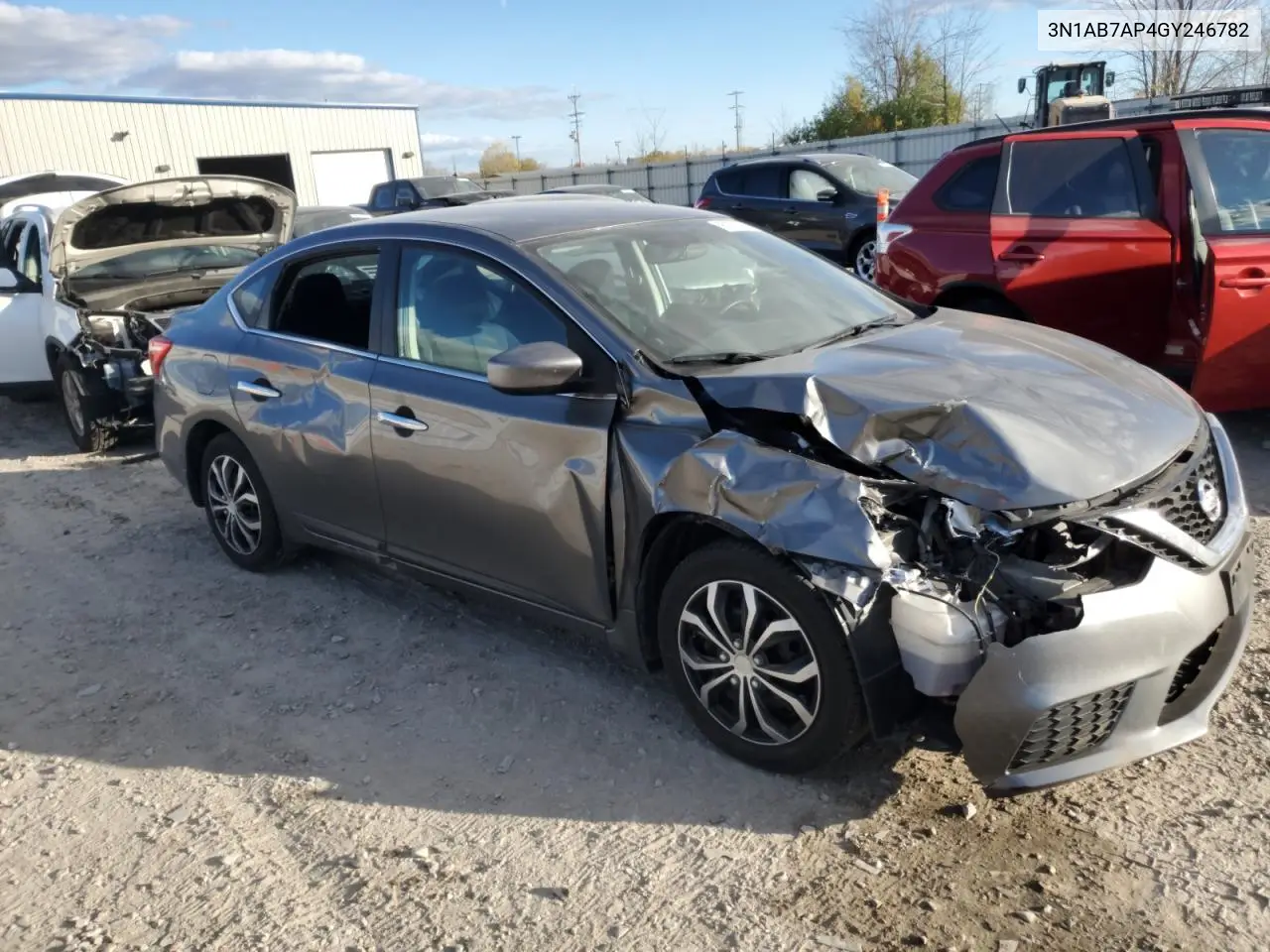 3N1AB7AP4GY246782 2016 Nissan Sentra S