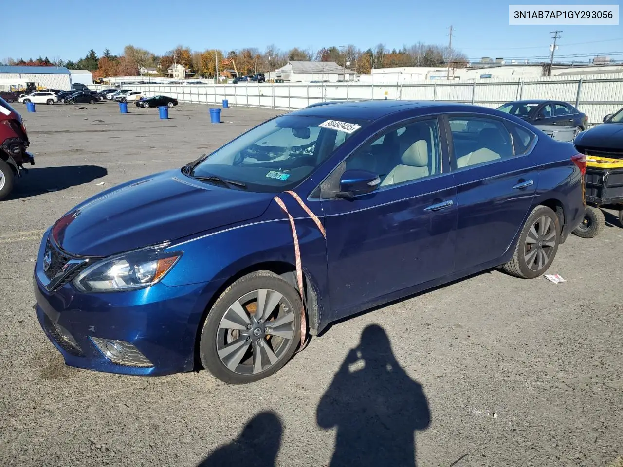 3N1AB7AP1GY293056 2016 Nissan Sentra S