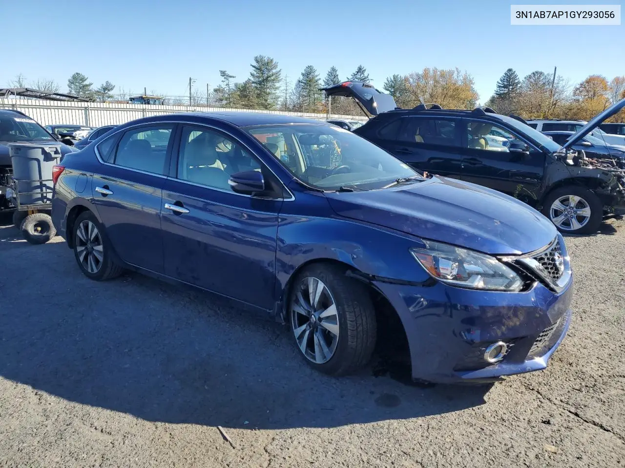 3N1AB7AP1GY293056 2016 Nissan Sentra S