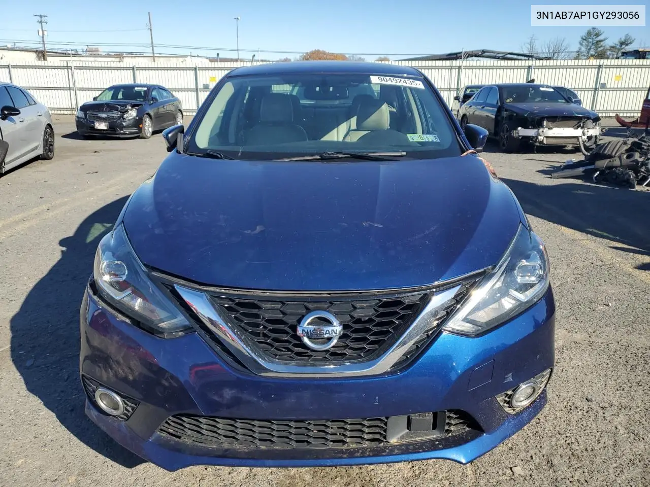 3N1AB7AP1GY293056 2016 Nissan Sentra S