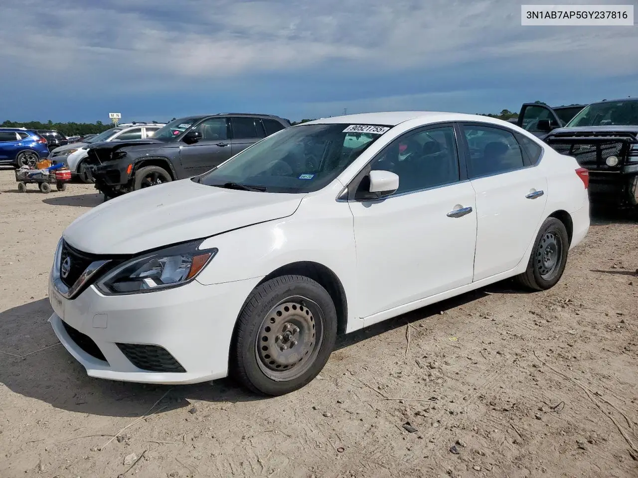 3N1AB7AP5GY237816 2016 Nissan Sentra S