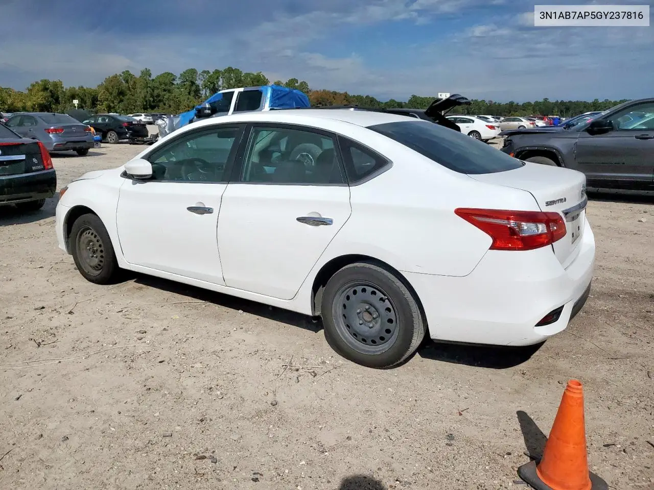 3N1AB7AP5GY237816 2016 Nissan Sentra S