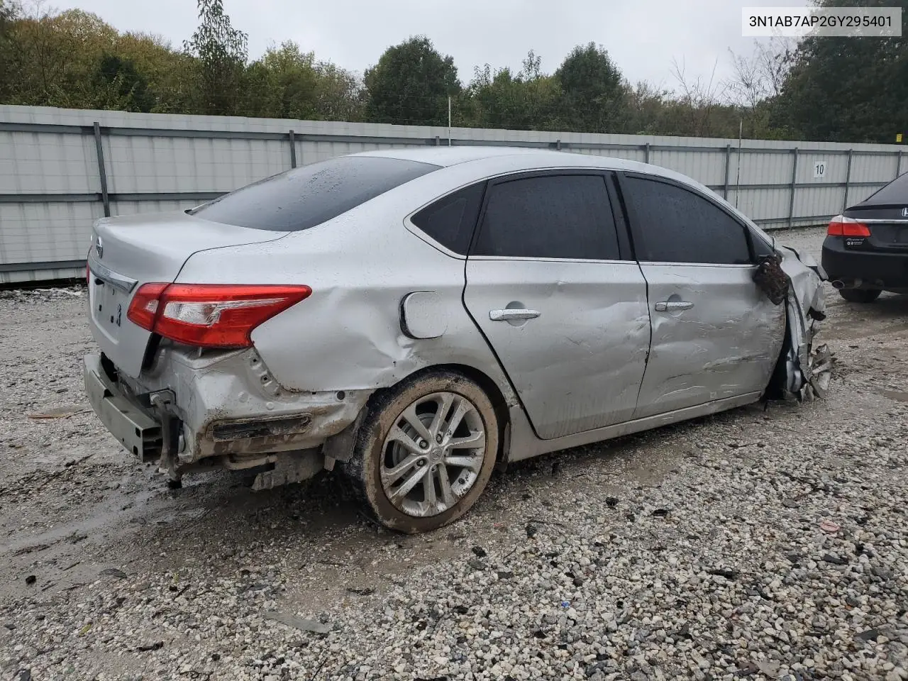 3N1AB7AP2GY295401 2016 Nissan Sentra S