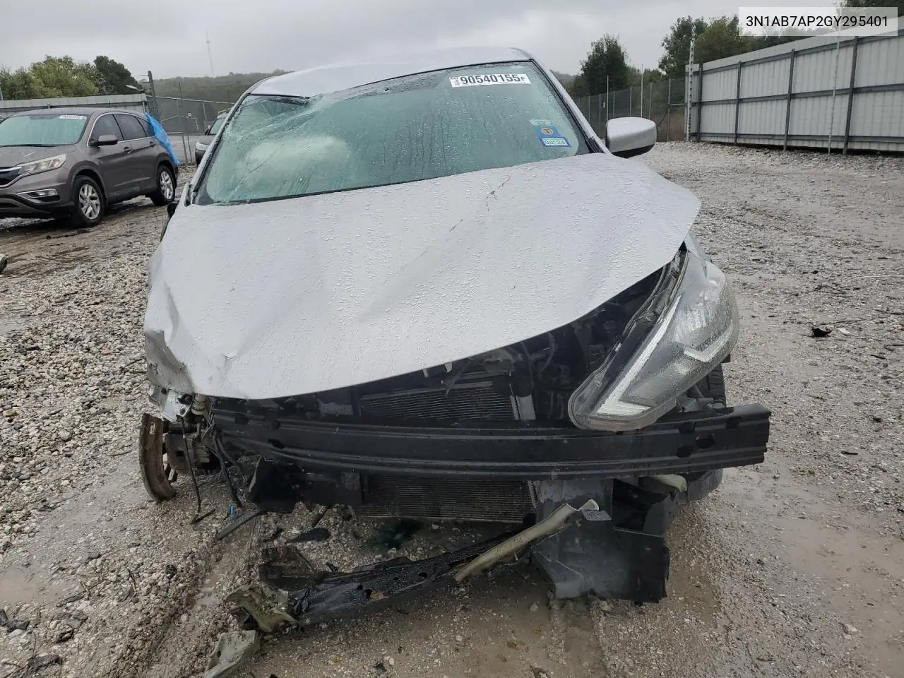3N1AB7AP2GY295401 2016 Nissan Sentra S