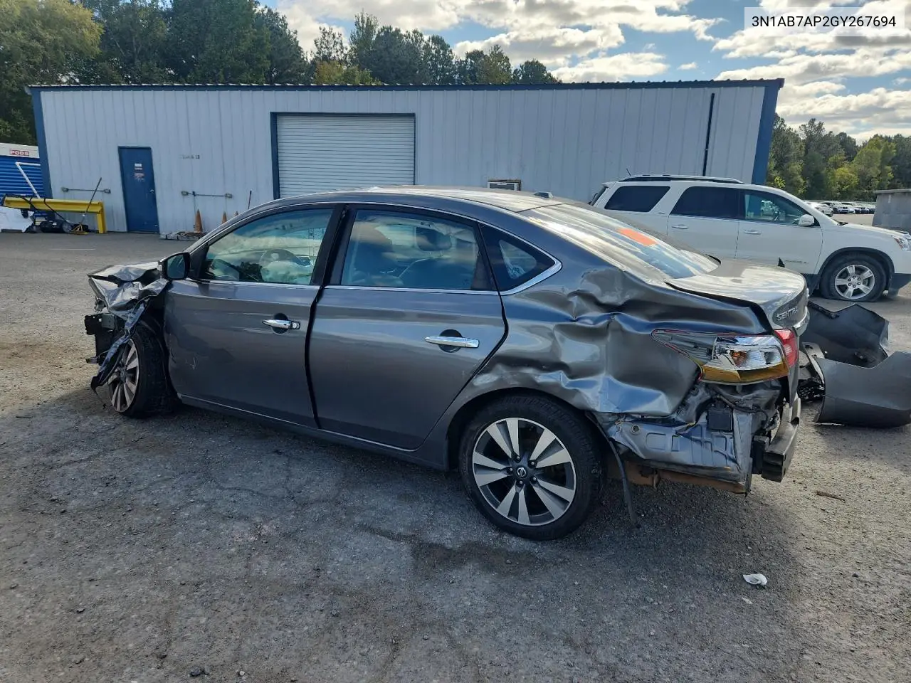 3N1AB7AP2GY267694 2016 Nissan Sentra S
