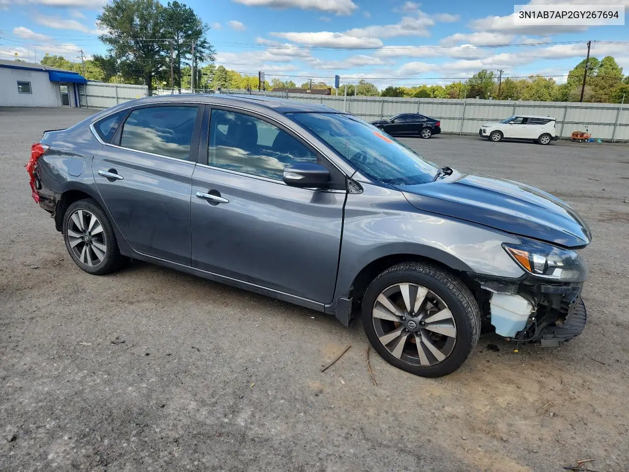 3N1AB7AP2GY267694 2016 Nissan Sentra S