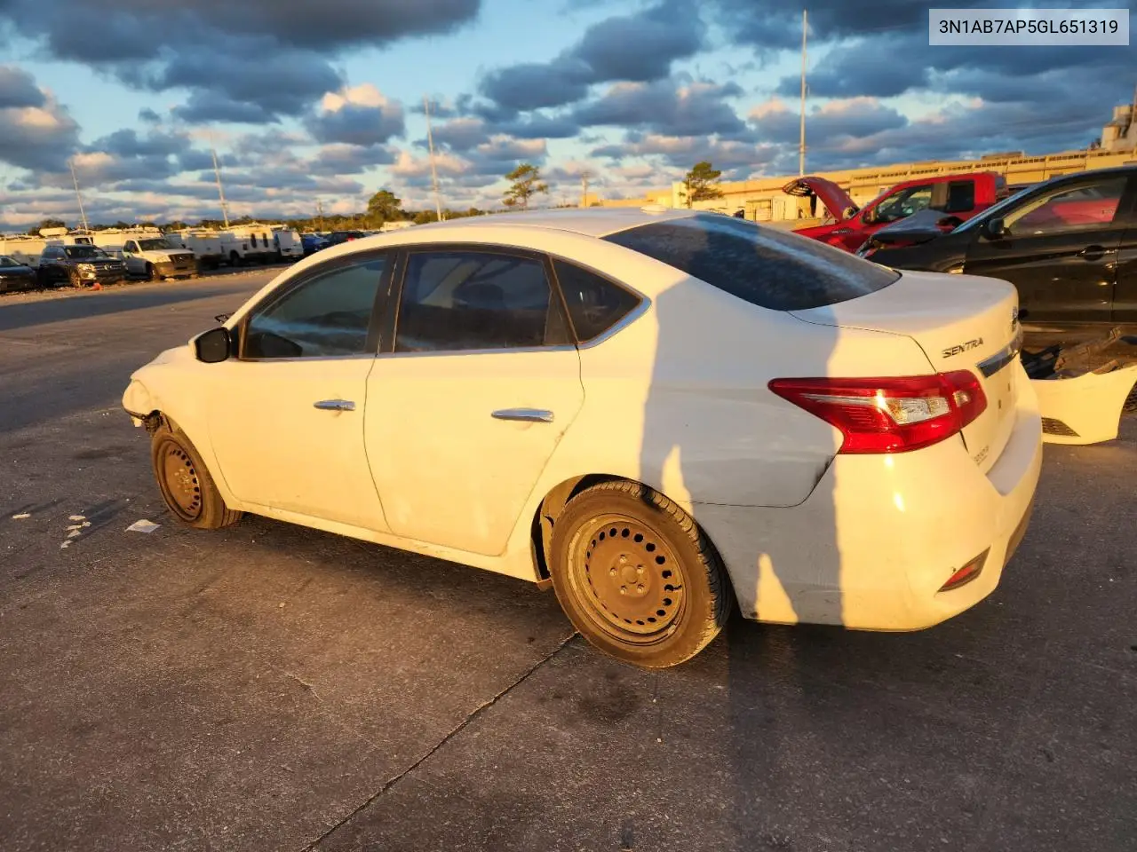 3N1AB7AP5GL651319 2016 Nissan Sentra S