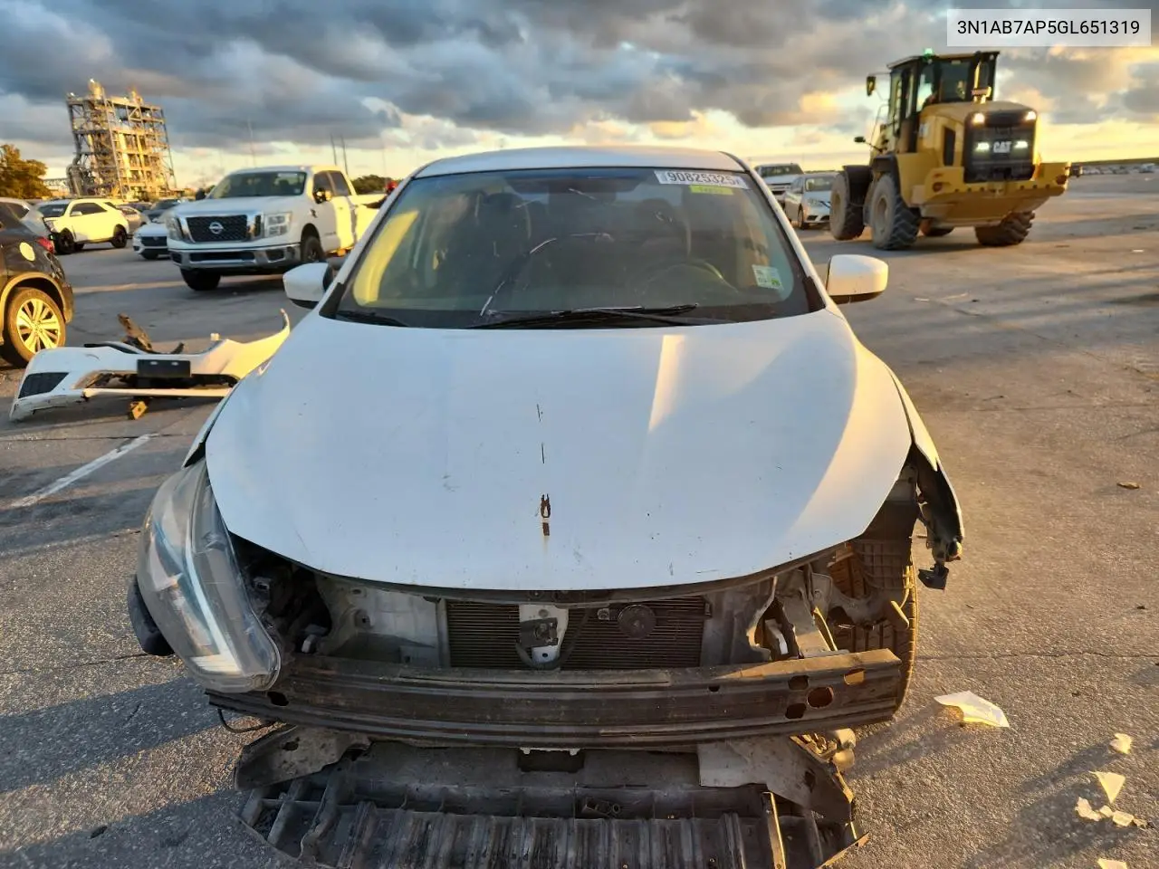 3N1AB7AP5GL651319 2016 Nissan Sentra S