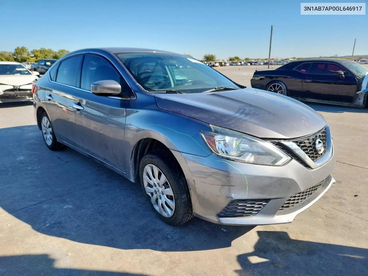3N1AB7AP0GL646917 2016 Nissan Sentra S