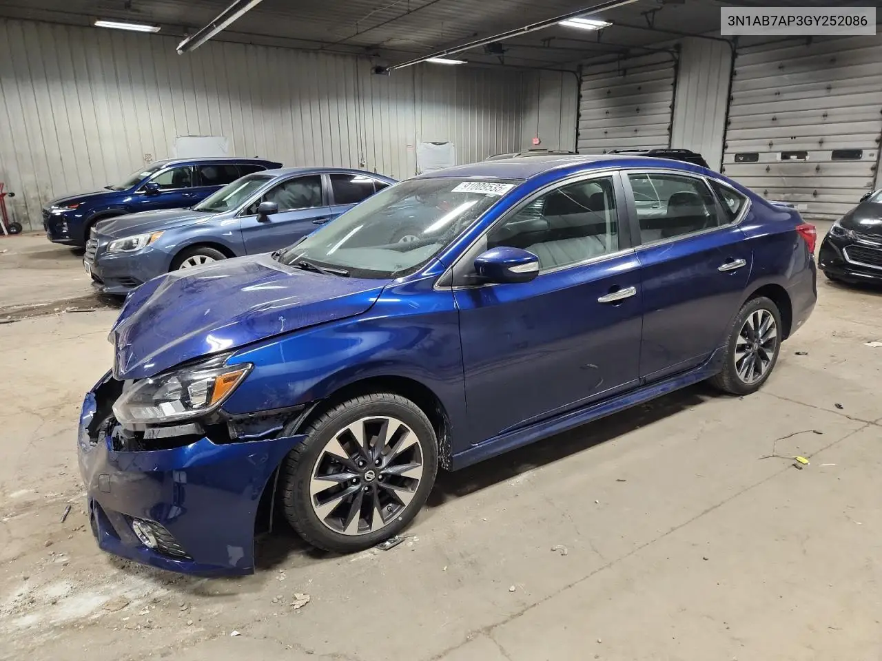 3N1AB7AP3GY252086 2016 Nissan Sentra S