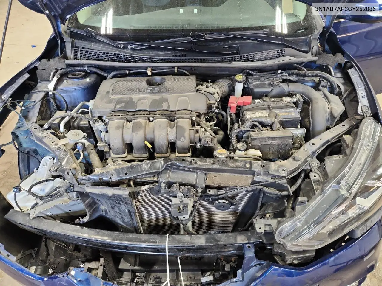 3N1AB7AP3GY252086 2016 Nissan Sentra S