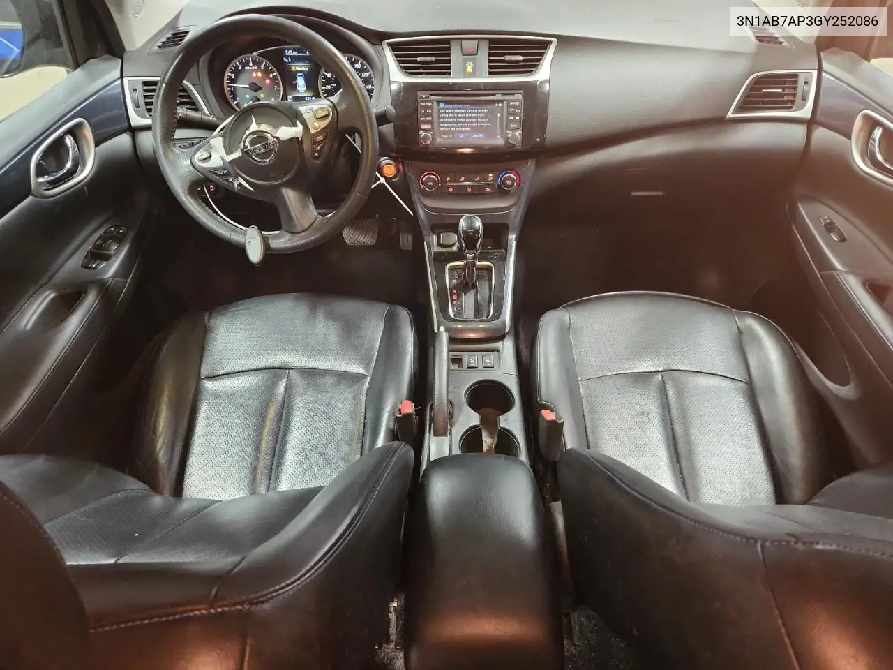 3N1AB7AP3GY252086 2016 Nissan Sentra S