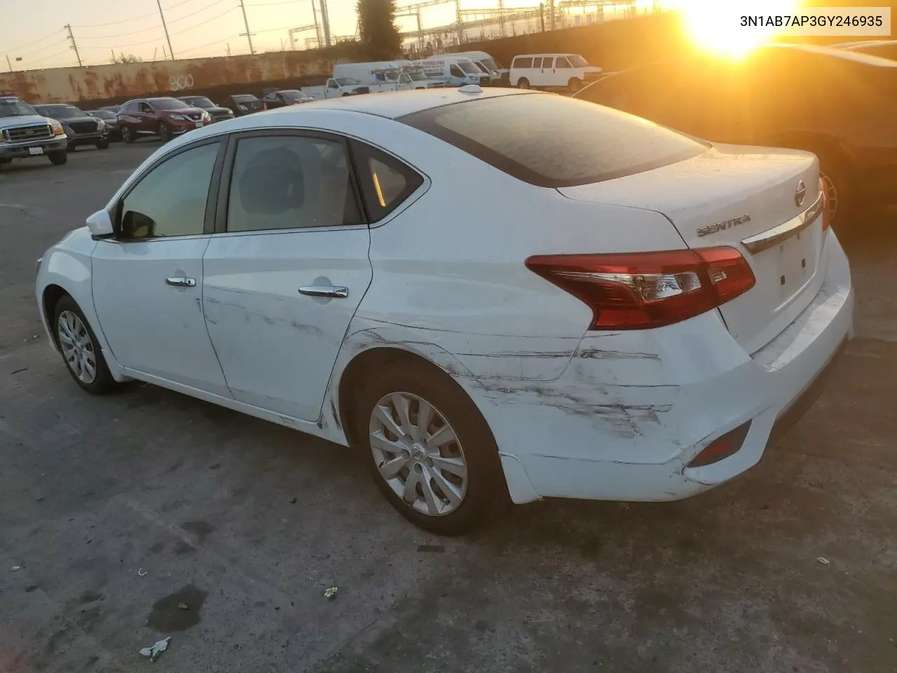 3N1AB7AP3GY246935 2016 Nissan Sentra S