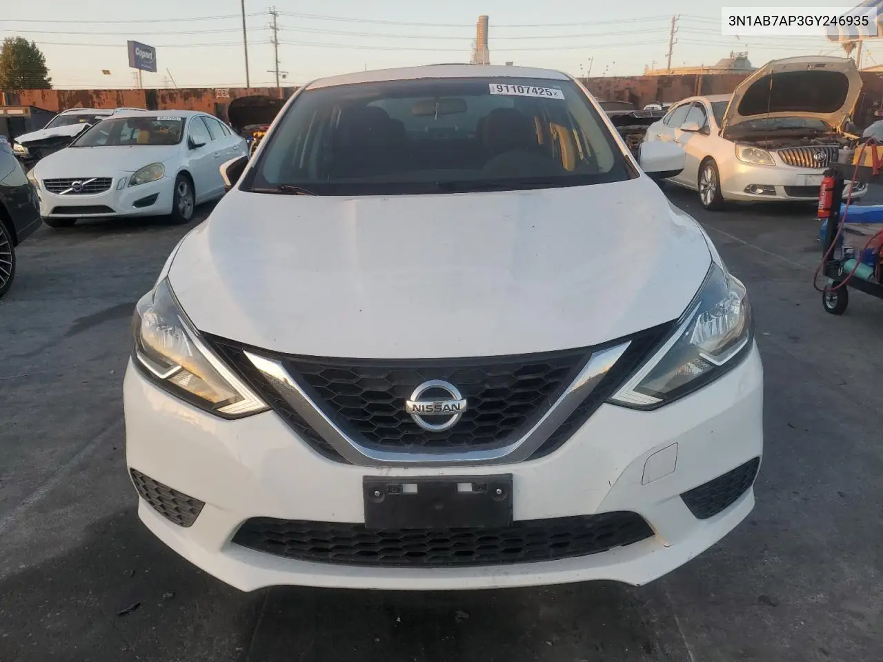 3N1AB7AP3GY246935 2016 Nissan Sentra S