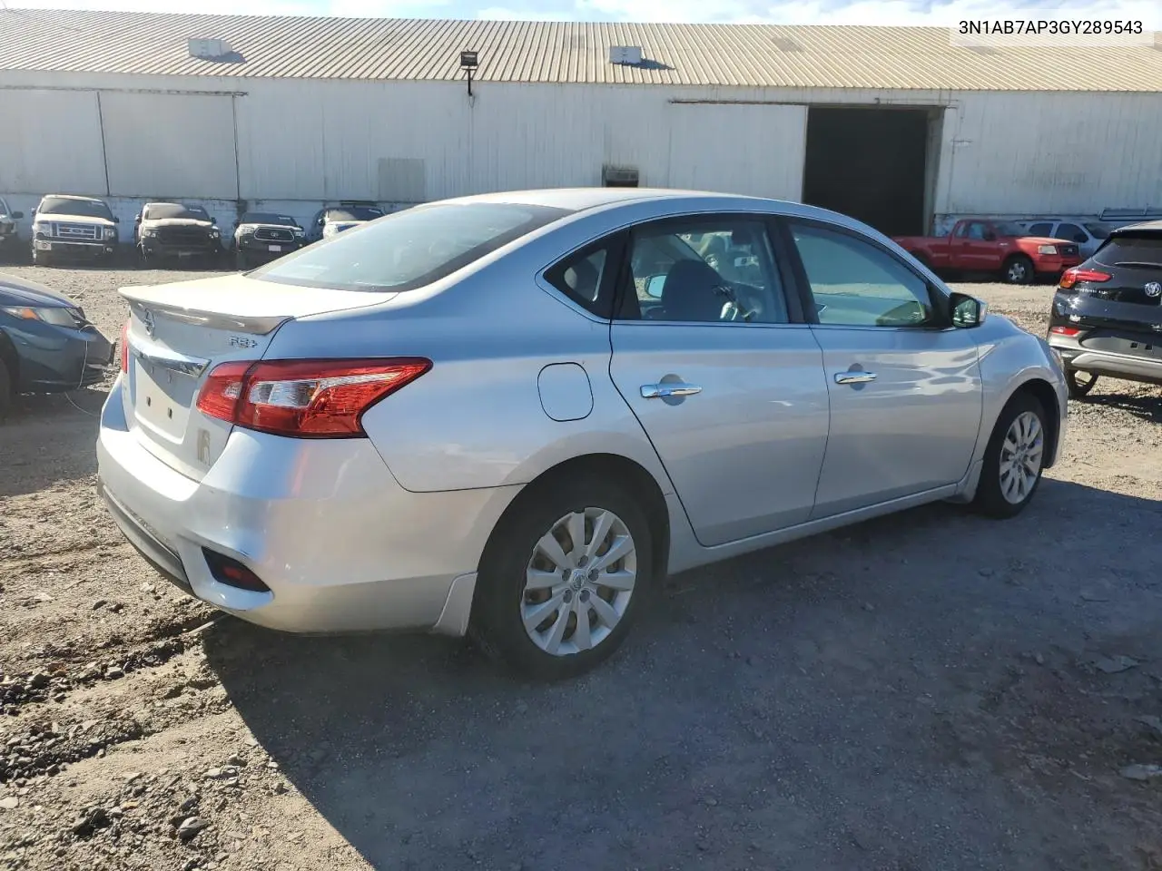 3N1AB7AP3GY289543 2016 Nissan Sentra S