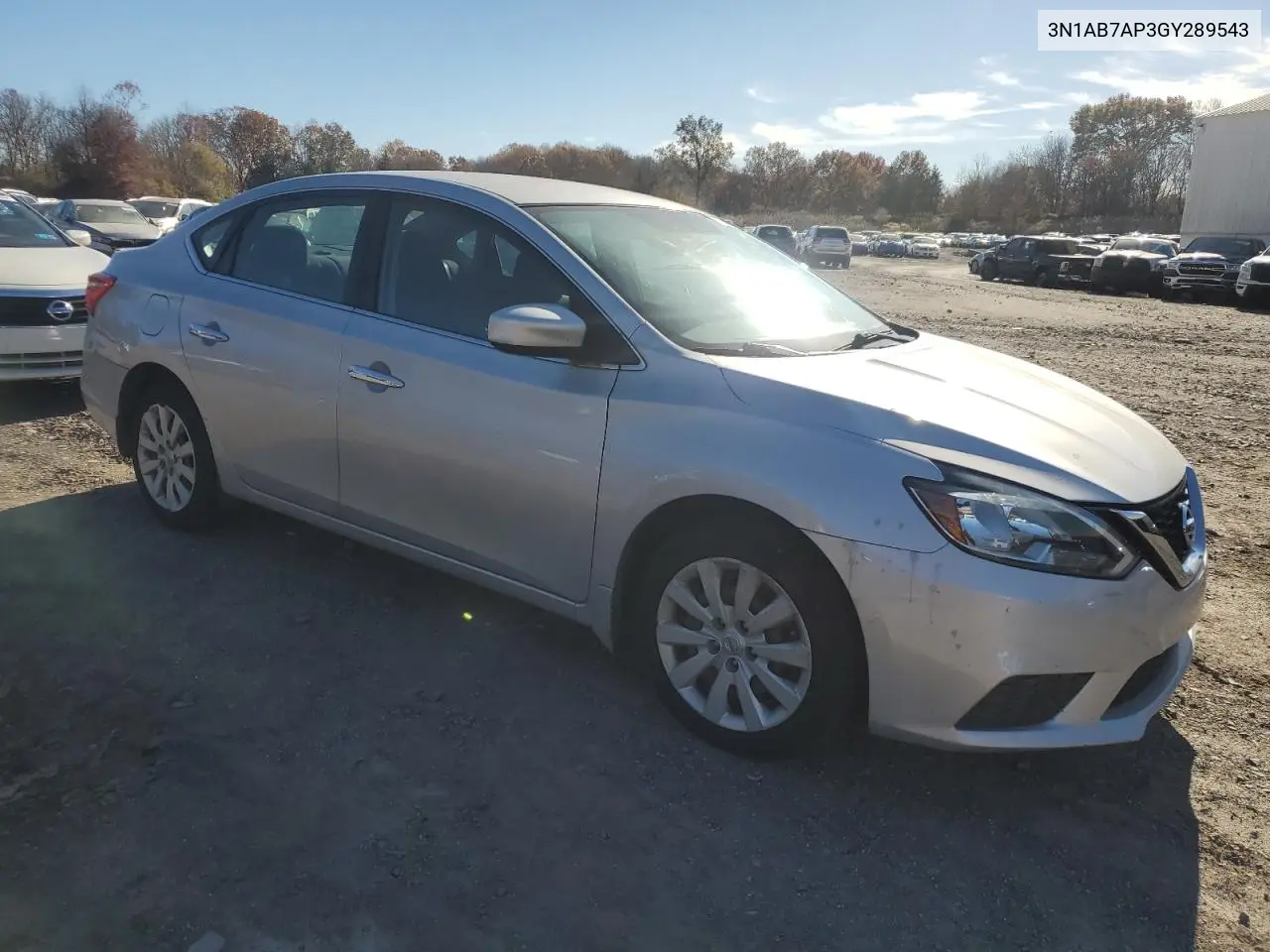 3N1AB7AP3GY289543 2016 Nissan Sentra S