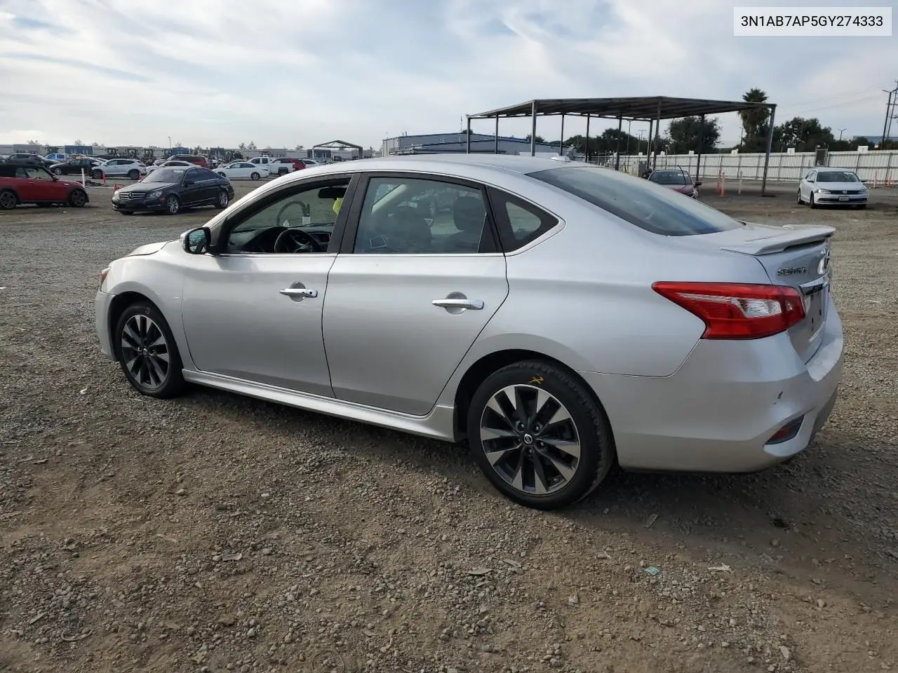 3N1AB7AP5GY274333 2016 Nissan Sentra S
