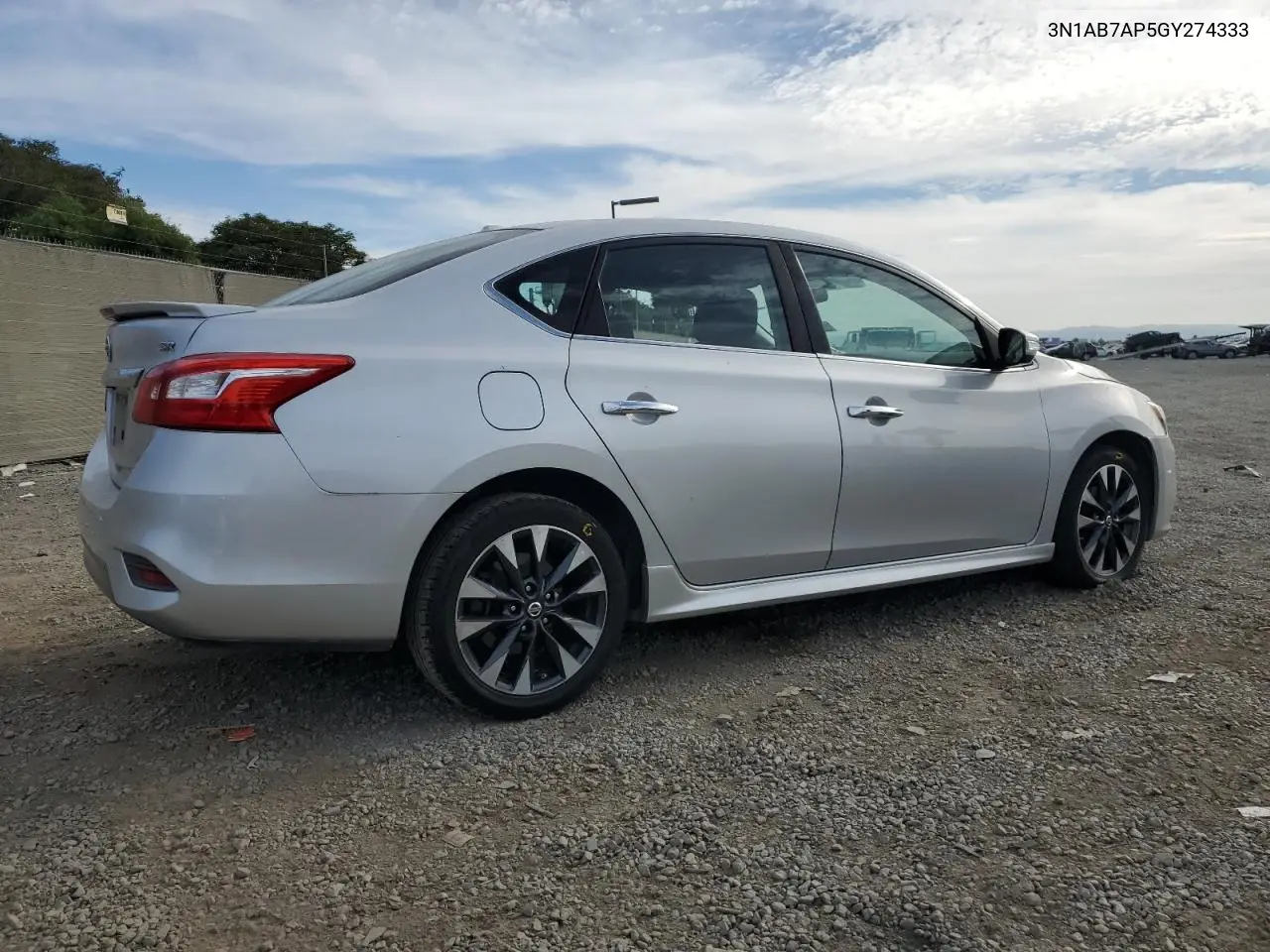 3N1AB7AP5GY274333 2016 Nissan Sentra S