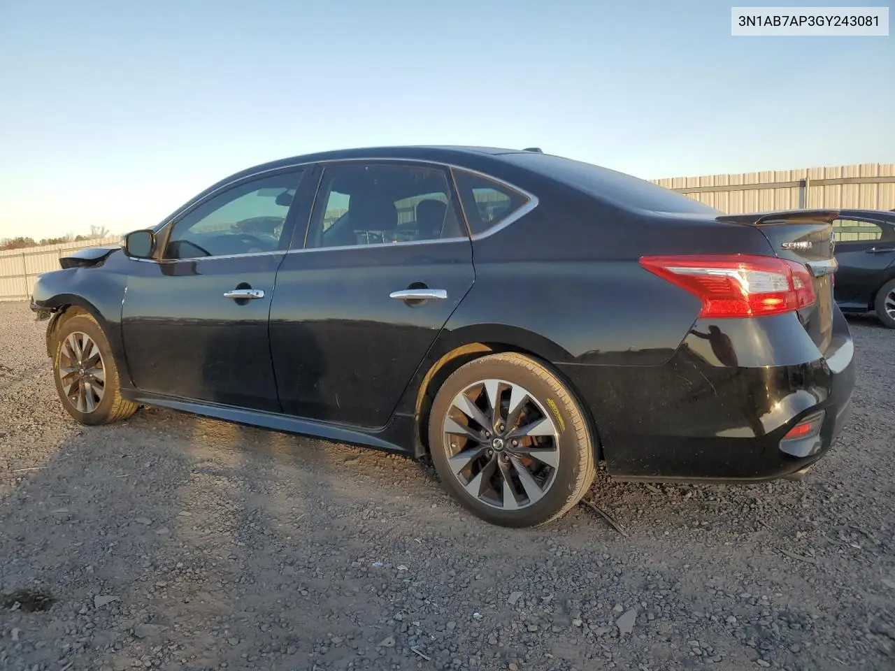 3N1AB7AP3GY243081 2016 Nissan Sentra S
