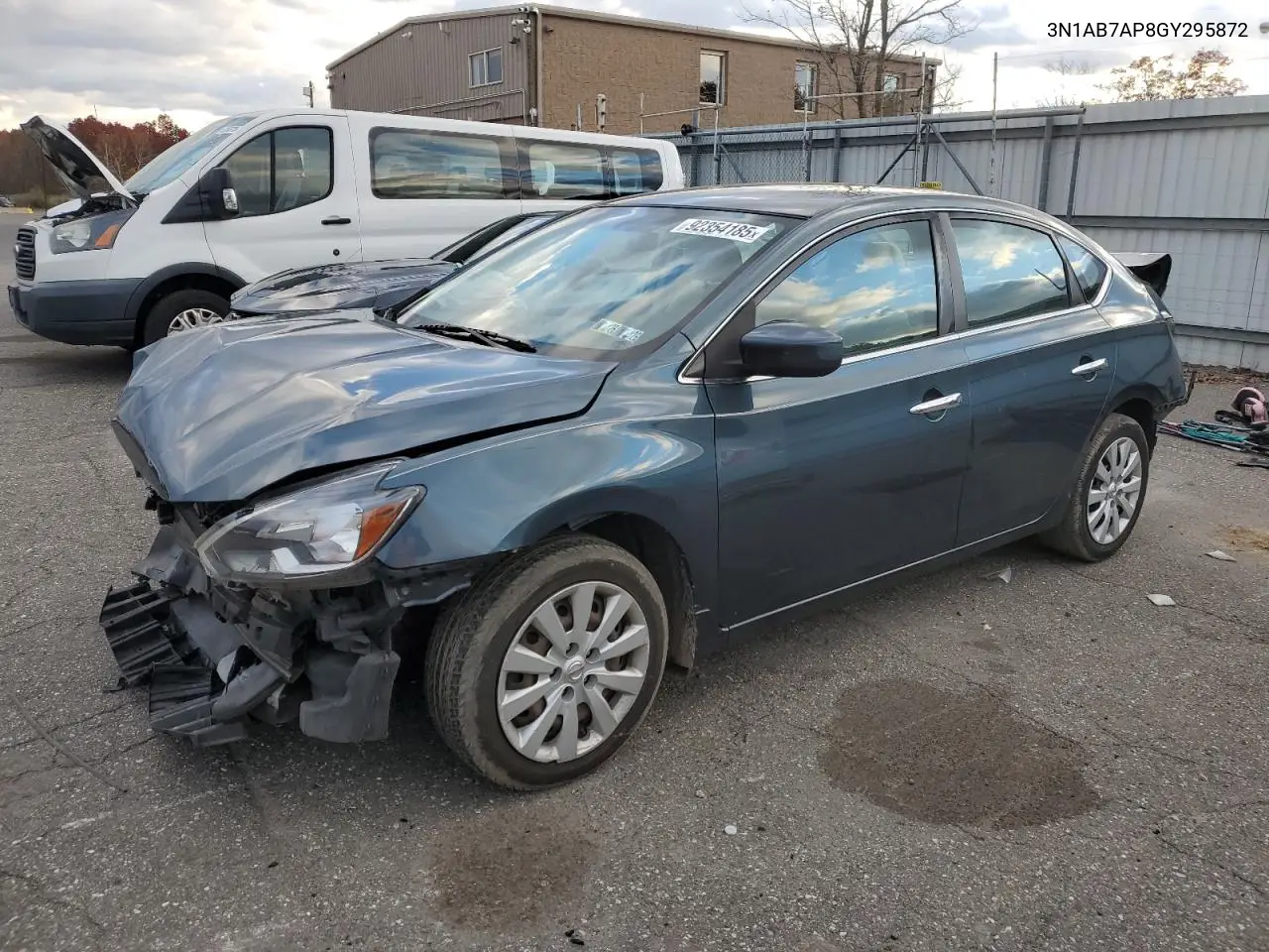 3N1AB7AP8GY295872 2016 Nissan Sentra S