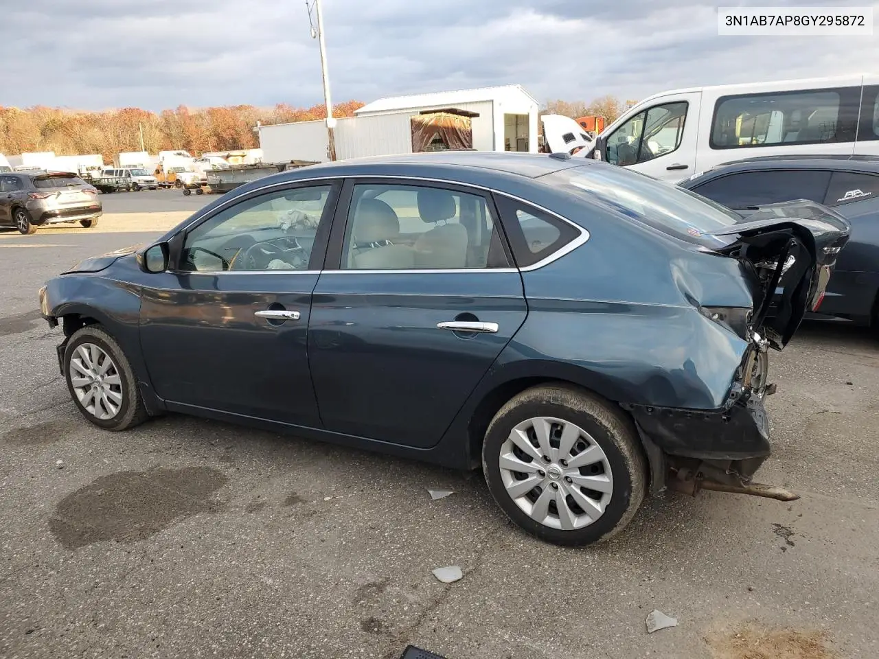 3N1AB7AP8GY295872 2016 Nissan Sentra S