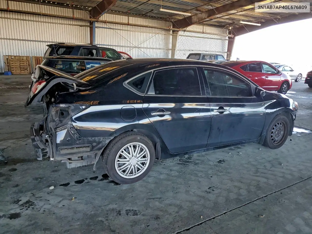 3N1AB7AP4GL676809 2016 Nissan Sentra S