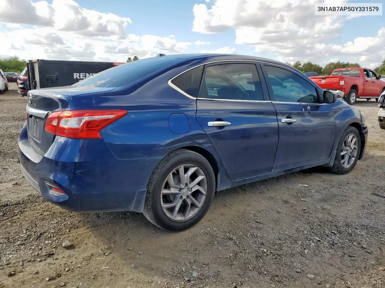 3N1AB7AP5GY331579 2016 Nissan Sentra S