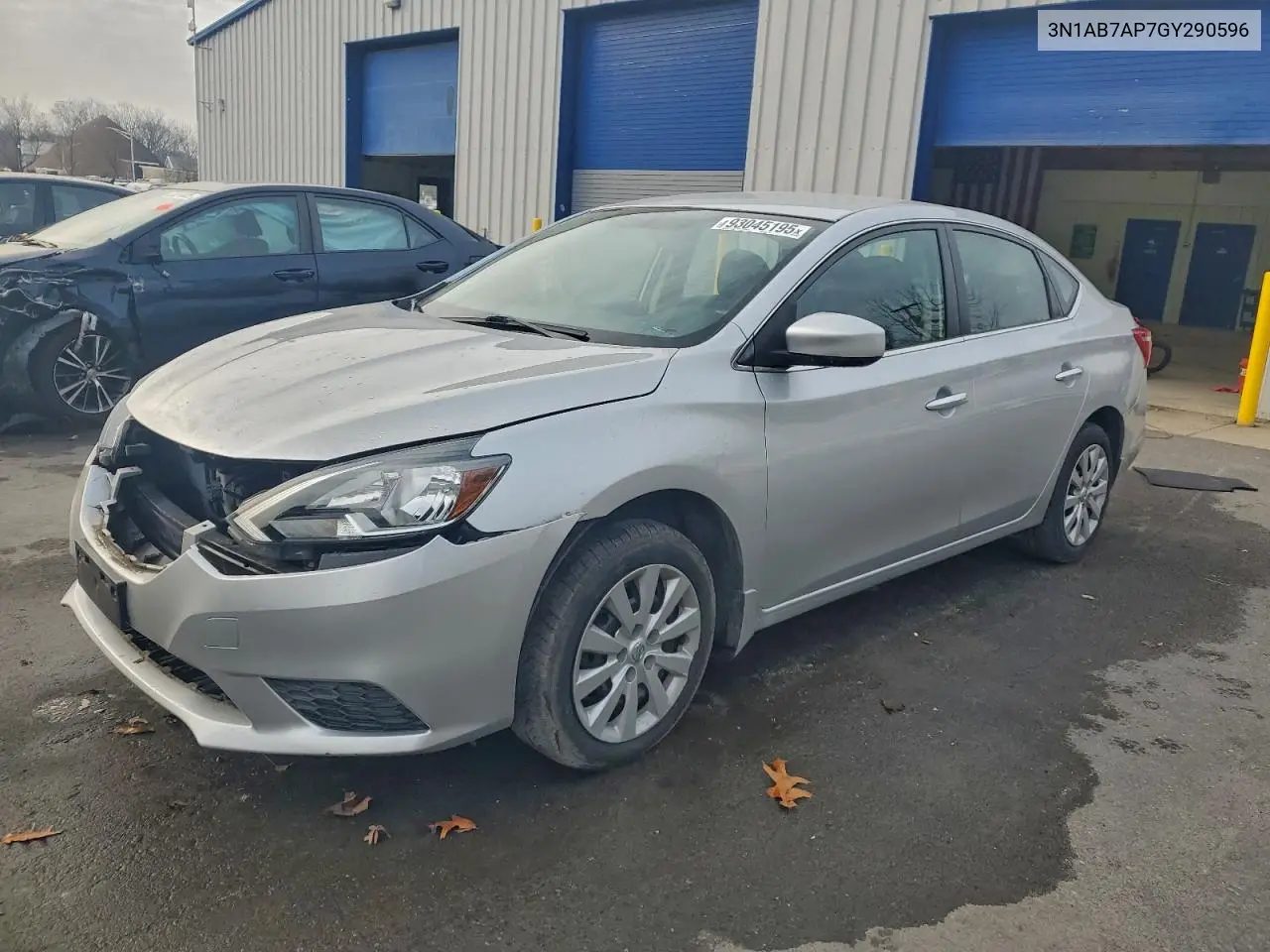 3N1AB7AP7GY290596 2016 Nissan Sentra S